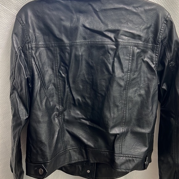 Free Press Faux Leather Jacket - Picture 4 of 9